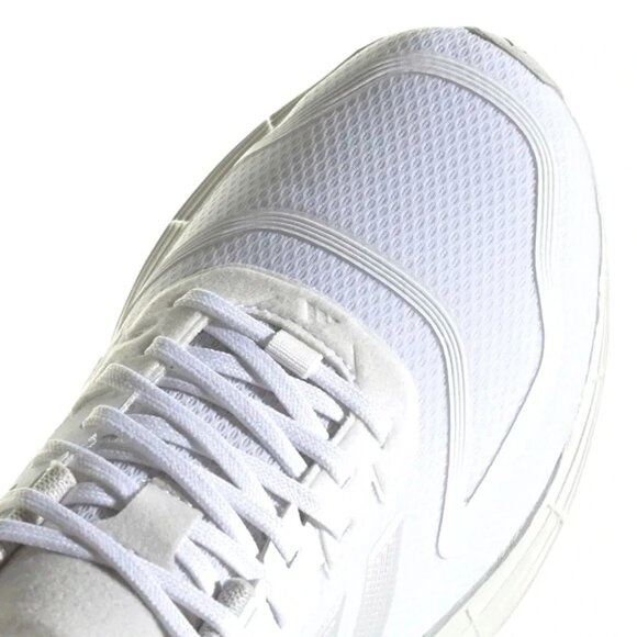 adidas Duramo 10 - Womens Running Shoes Cloud White Metallic Grey HP2388 NEW - Picture 7 of 8